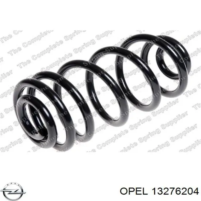 Do koszyka 13276204 Opel Sprężyna tylna