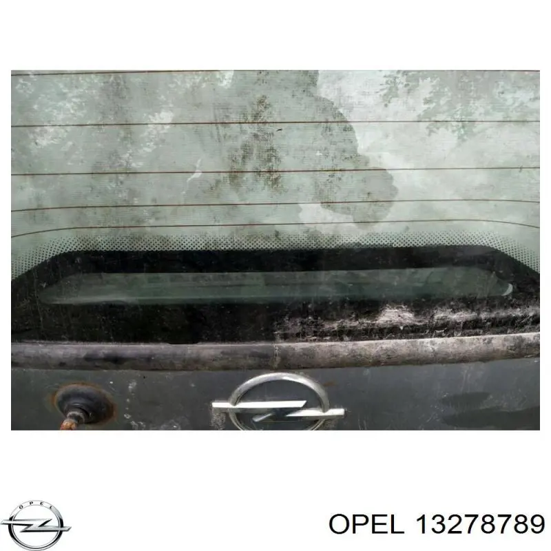 Lampa stop tylna dodatkowa do Opel Zafira C P12