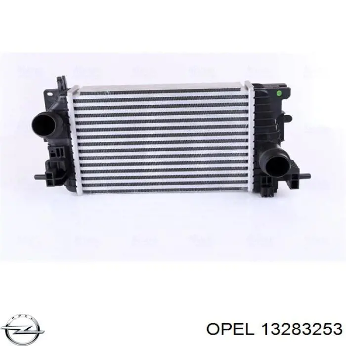 Chłodnica intercoolera Opel 13283253 cena, od 122,58 USD