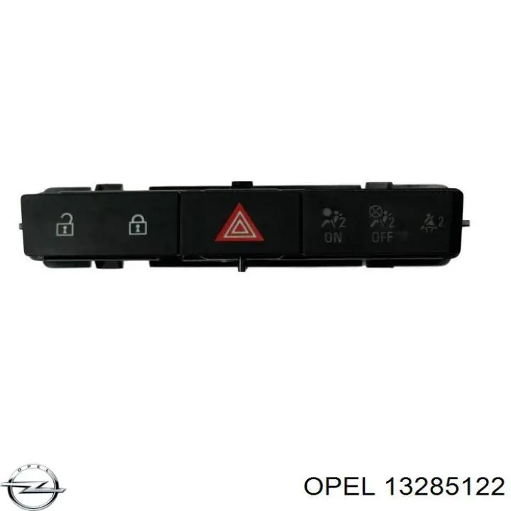 Przycisk włączania światła awaryjnego do Opel Astra J Sports Tourer P10