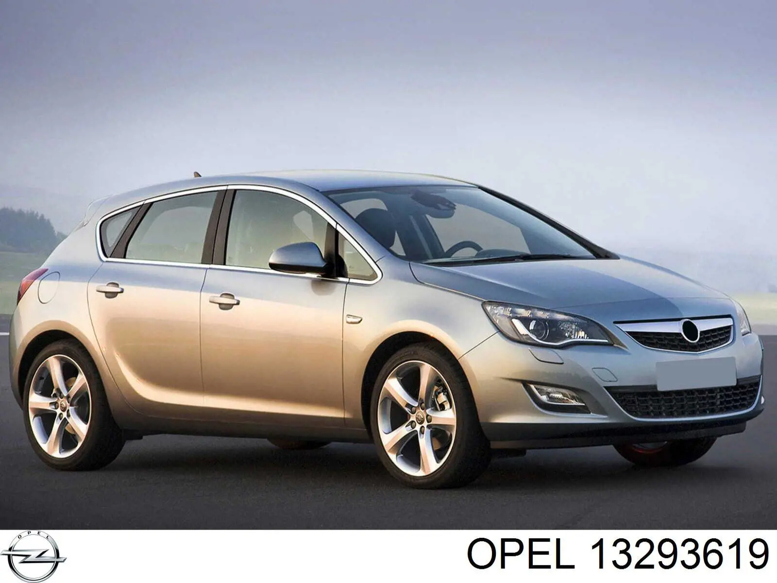 13293619 Opel Lampa przeciwmgielna prawa