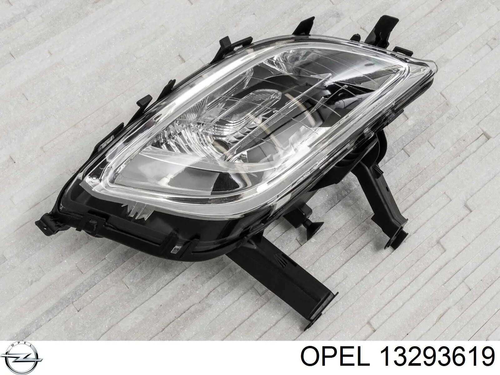 Lampa przeciwmgielna prawa Opel 13293619 cena, od 69,81 USD