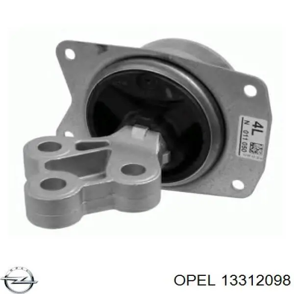 13312098 Opel Poduszka (podpora) silnika lewa