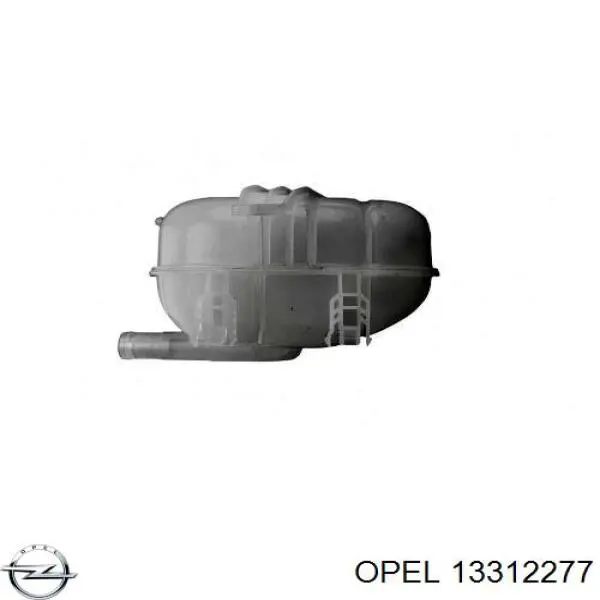 Do koszyka 13312277 Opel Zbiorniczek wyrównawczy układu chłodzenia