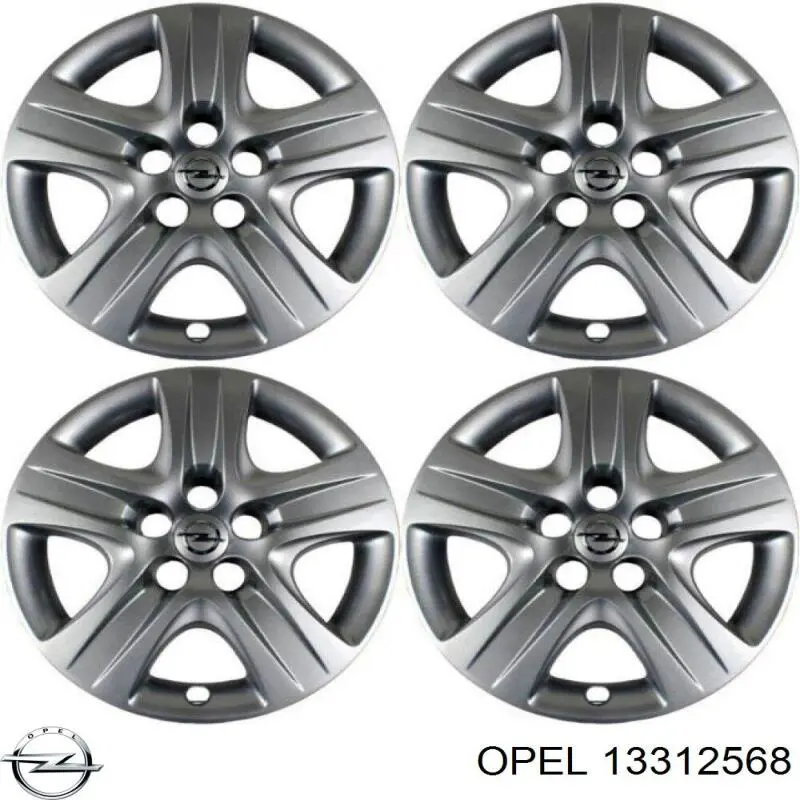 Kołpak do obręczy koła Opel Insignia A sedana (G09) (2008 - 2017) cena, od 112,53 USD