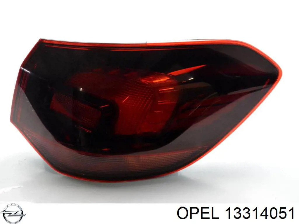 Do koszyka Lampa zespolona tylna prawa Opel Astra J Sports Tourer P10