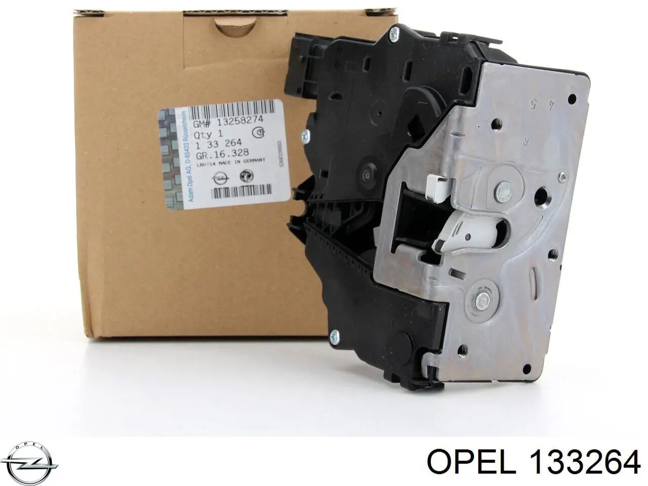 Zamek drzwi przednich prawych Opel 133264 cena, od 61,29 USD