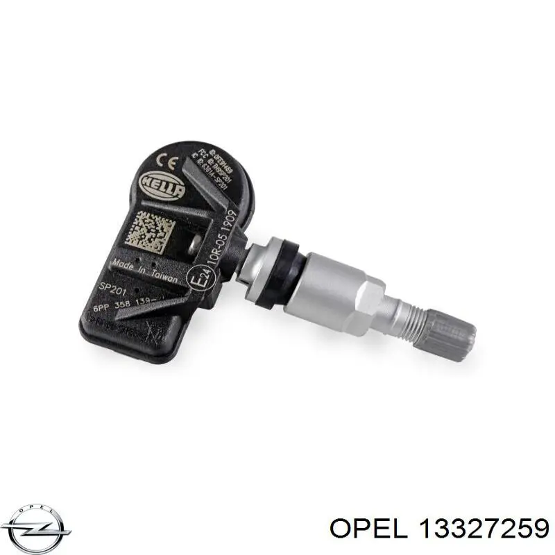 13327259 Opel Czujnik ciśnienia w oponach