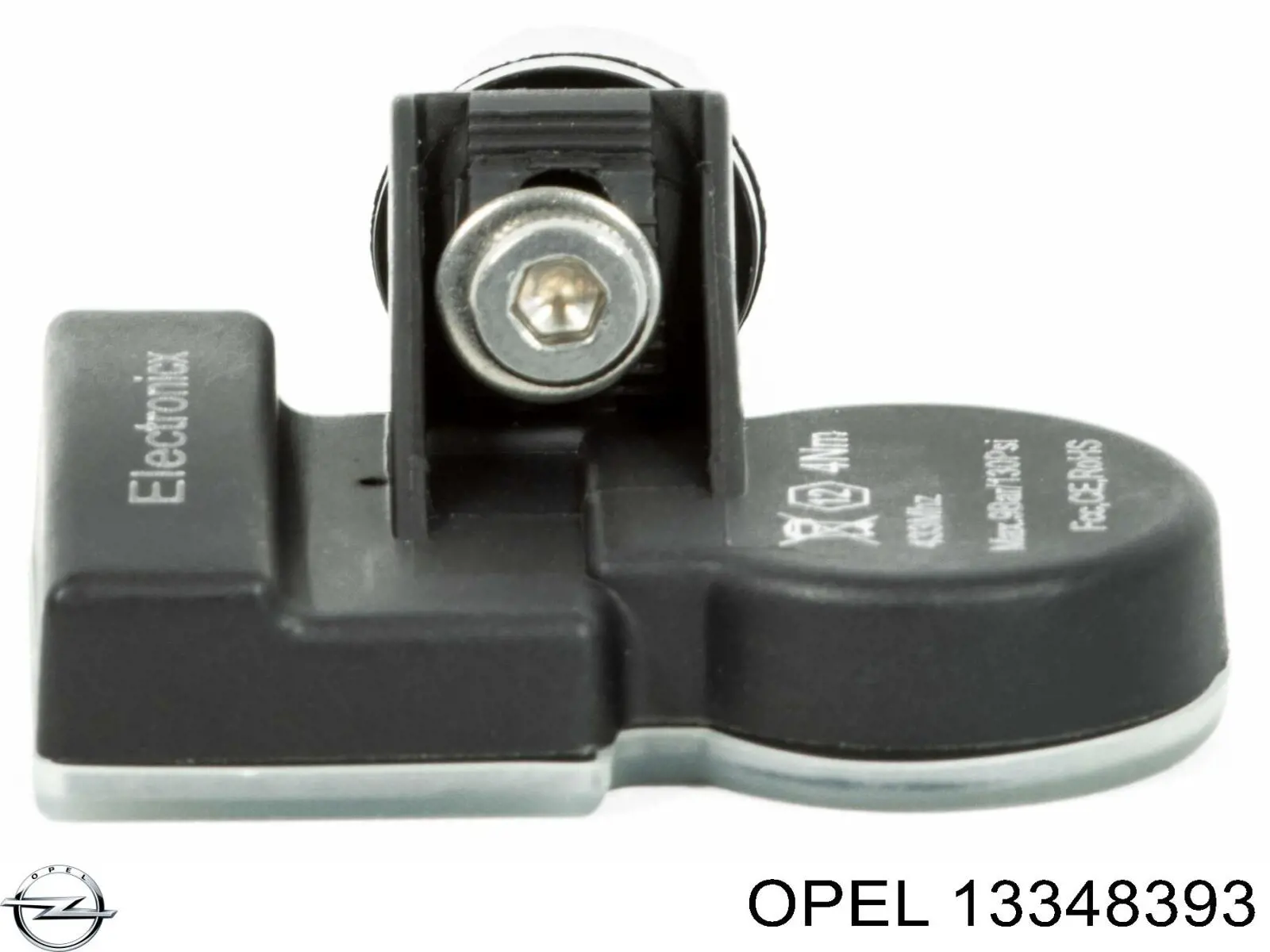 Do koszyka 13348393 Opel Czujnik ciśnienia w oponach