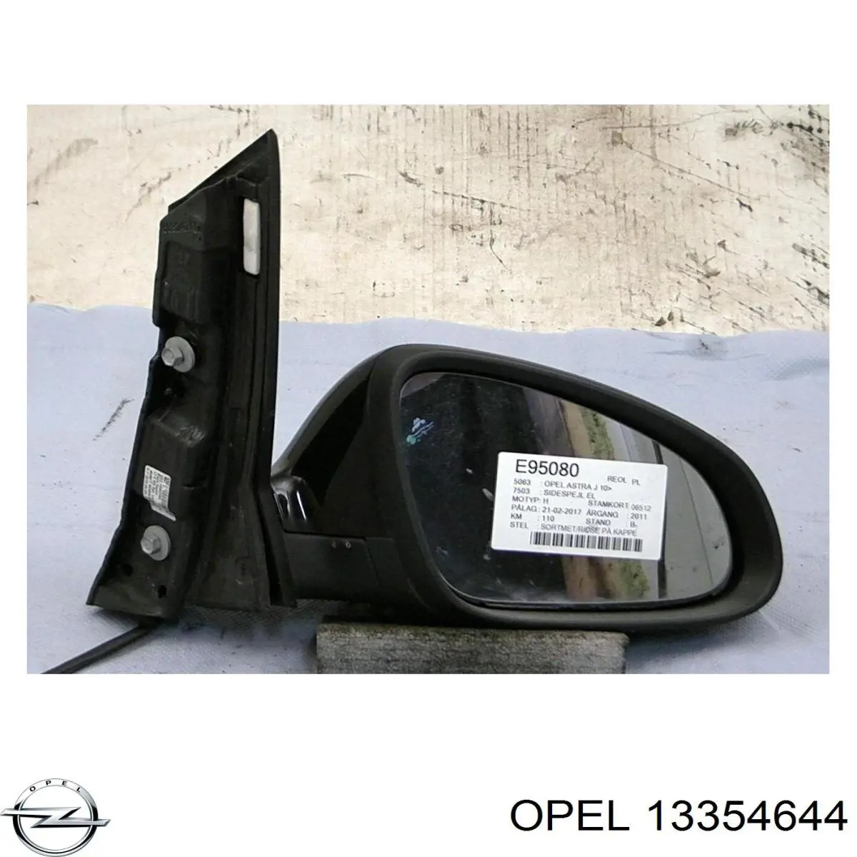 1426489 Opel Lusterko wsteczne lewe