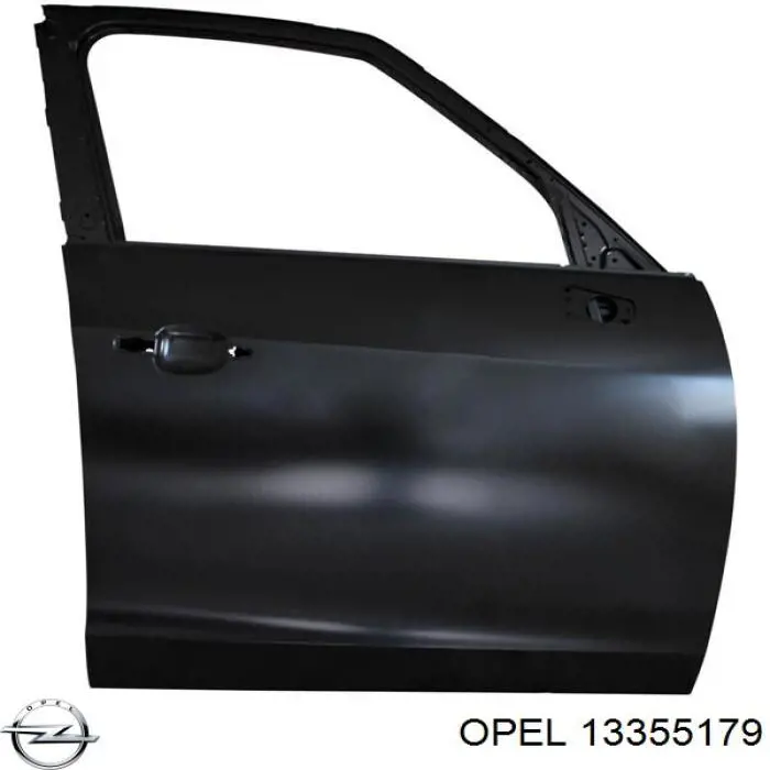 Drzwi przednie prawe Opel Zafira C minivan (P12) (2011 - 2019) cena, od 603,75 USD