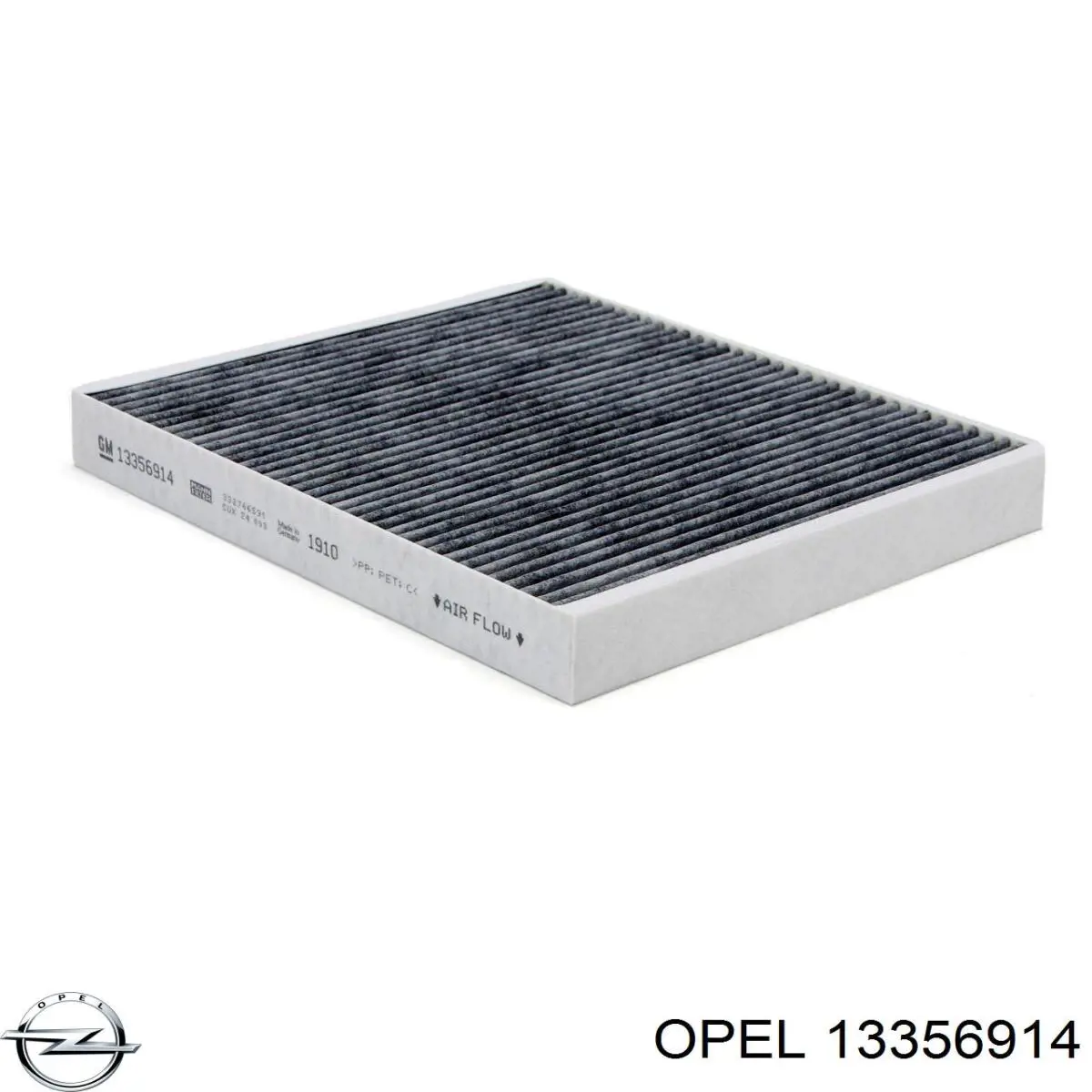 Do koszyka 13356914 Opel Filtr kabiny