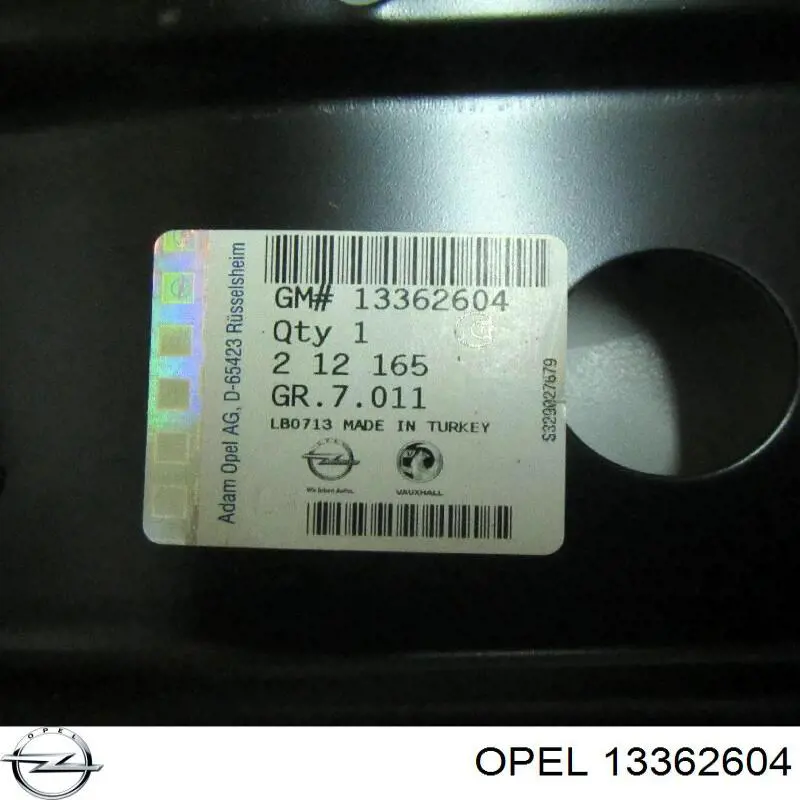 Osłona silnika, miski (przedziału silnika) do Opel Astra G F69