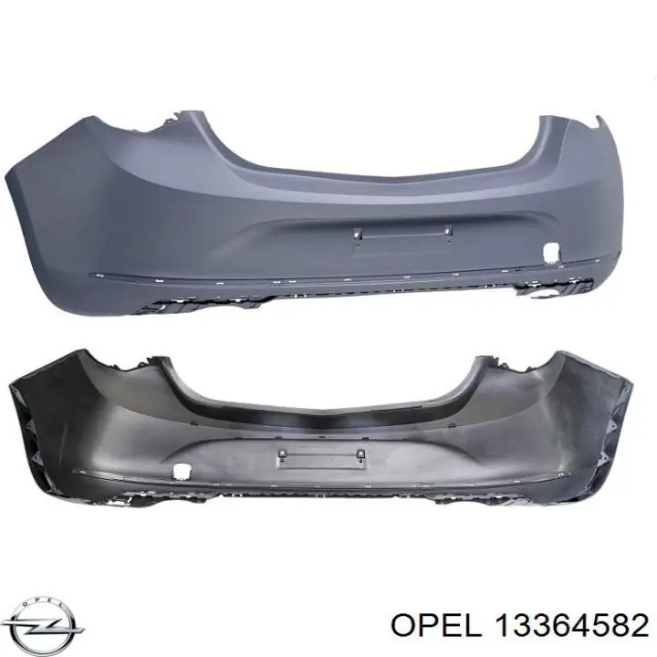 13364582 Opel Zderzak tylny