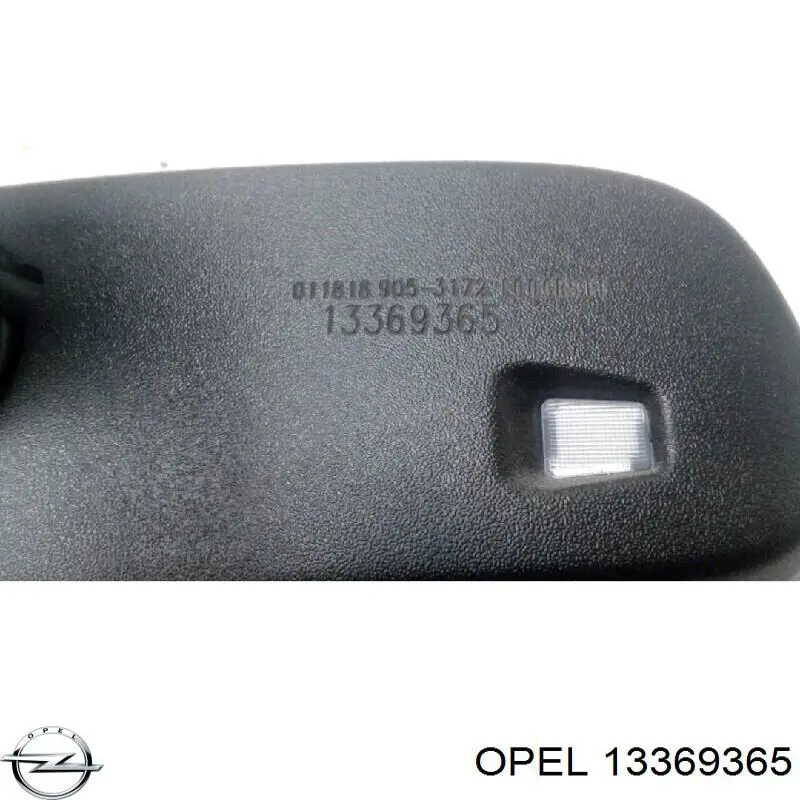 Lusterko wewnętrzne do Opel Astra K 