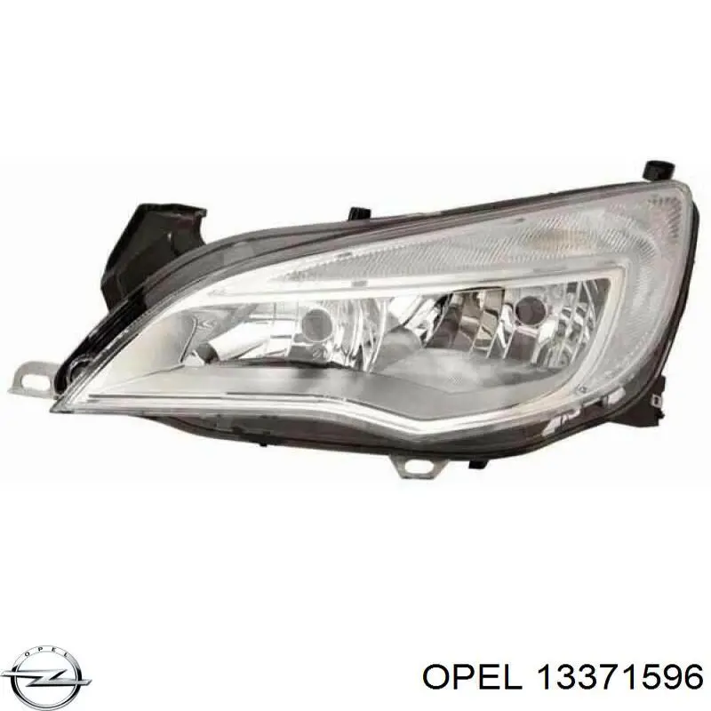 Reflektor prawy Opel 13371596 cena, od 197,74 USD