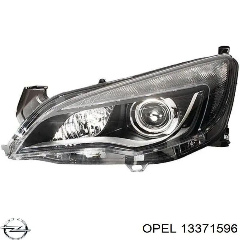 13371596 Opel Reflektor prawy