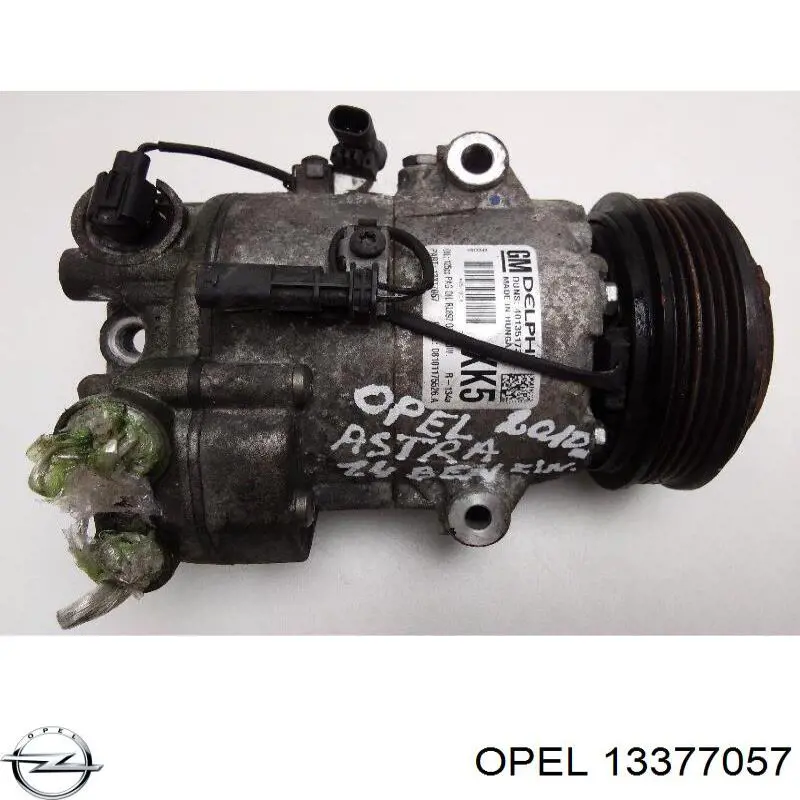 Do koszyka 13377057 Opel Sprężarka klimatyzacji