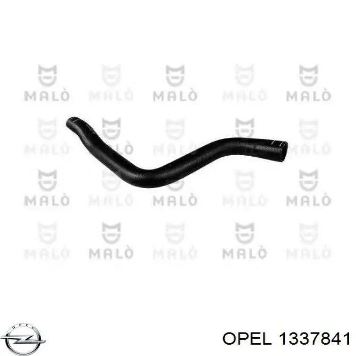 1337841 Opel Przewód (króciec) chłodnicy górny
