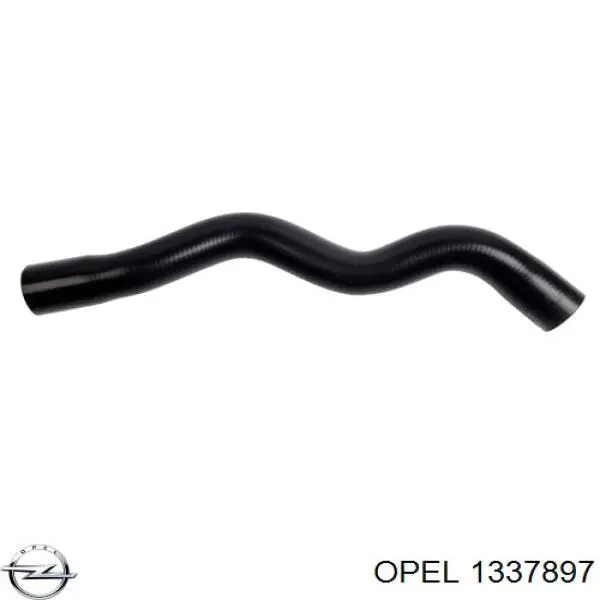 1337897 Opel Przewód (króciec) chłodnicy górny