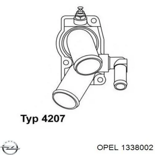 Do koszyka 1338002 Opel Termostat