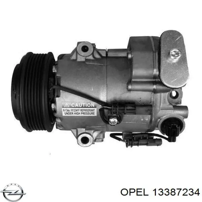 13387234 Opel Sprężarka klimatyzacji