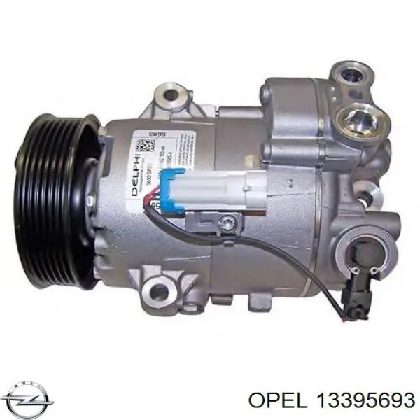 Sprężarka klimatyzacji Opel 13395693 cena, od 246,87 USD