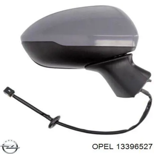 13396527 Opel Wkład lusterka wstecznego prawego