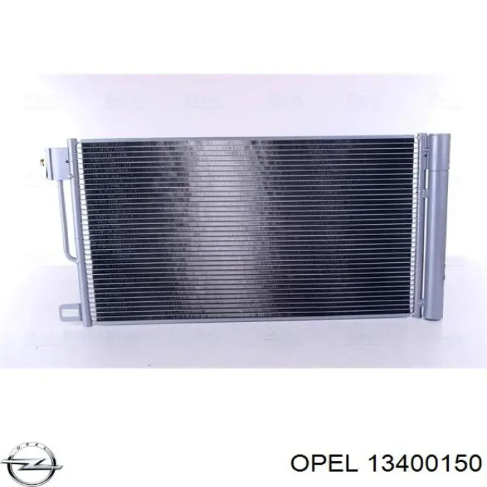 Chłodnica klimatyzacji Opel 13400150 cena, od 83,99 USD