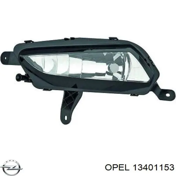 13401153 Opel Lampa przeciwmgielna lewa