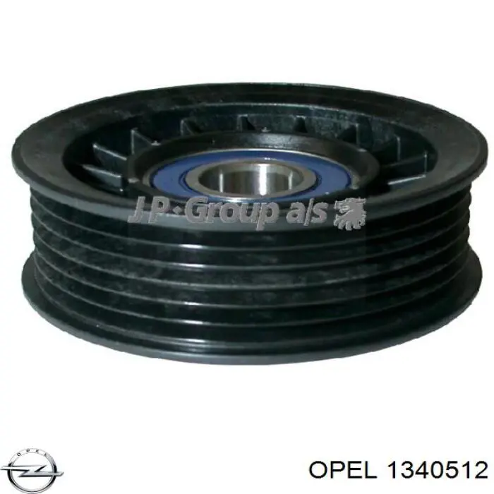 Rolka napinacza paska napędowego Opel 1340512 cena, od 6,97 USD
