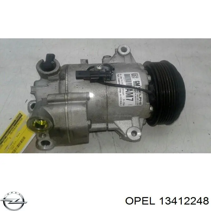 Sprzęgło sprężarki klimatyzacji 13412248 Opel