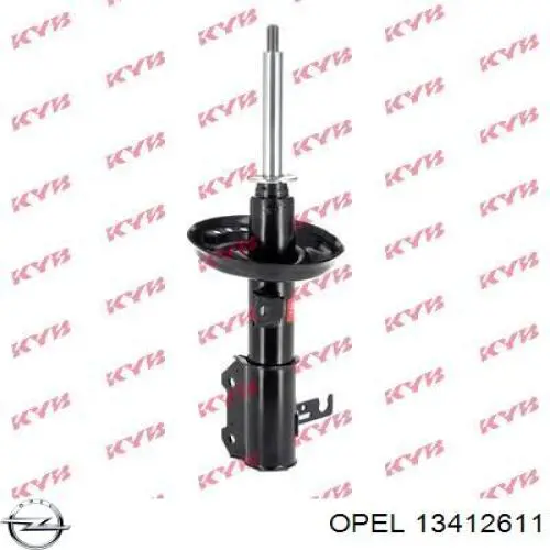 Amortyzator przedni lewy Opel 345158 cena, od 61,29 USD