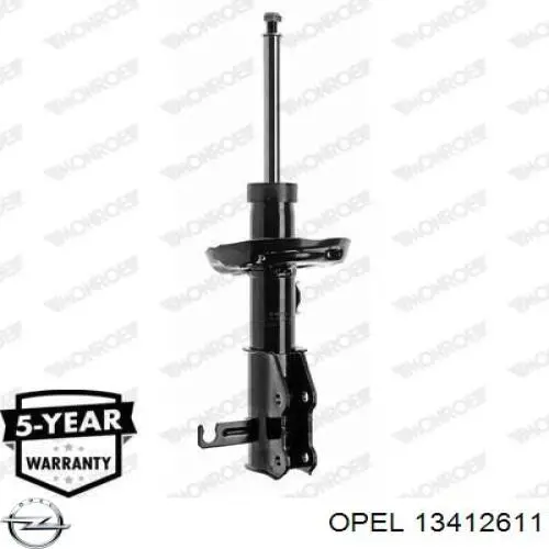 345158 Opel Amortyzator przedni lewy