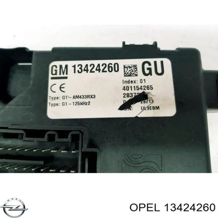  Blok komfortu Opel Corsa 