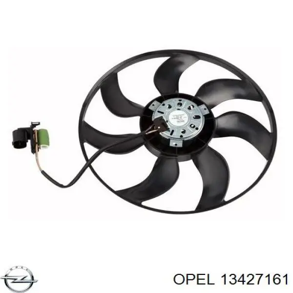 CFF546000P Mahle Original Wentylator elektryczny układu chłodzenia kompletny (silnik+wirnik)