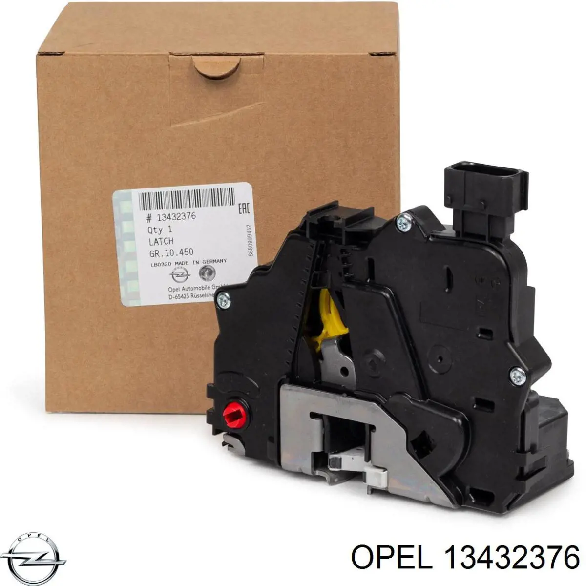 Zamek drzwi tylnych lewych Opel 13432376 cena, od 81,72 USD