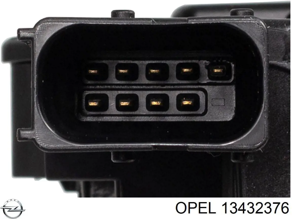 Do koszyka 13432376 Opel Zamek drzwi tylnych lewych