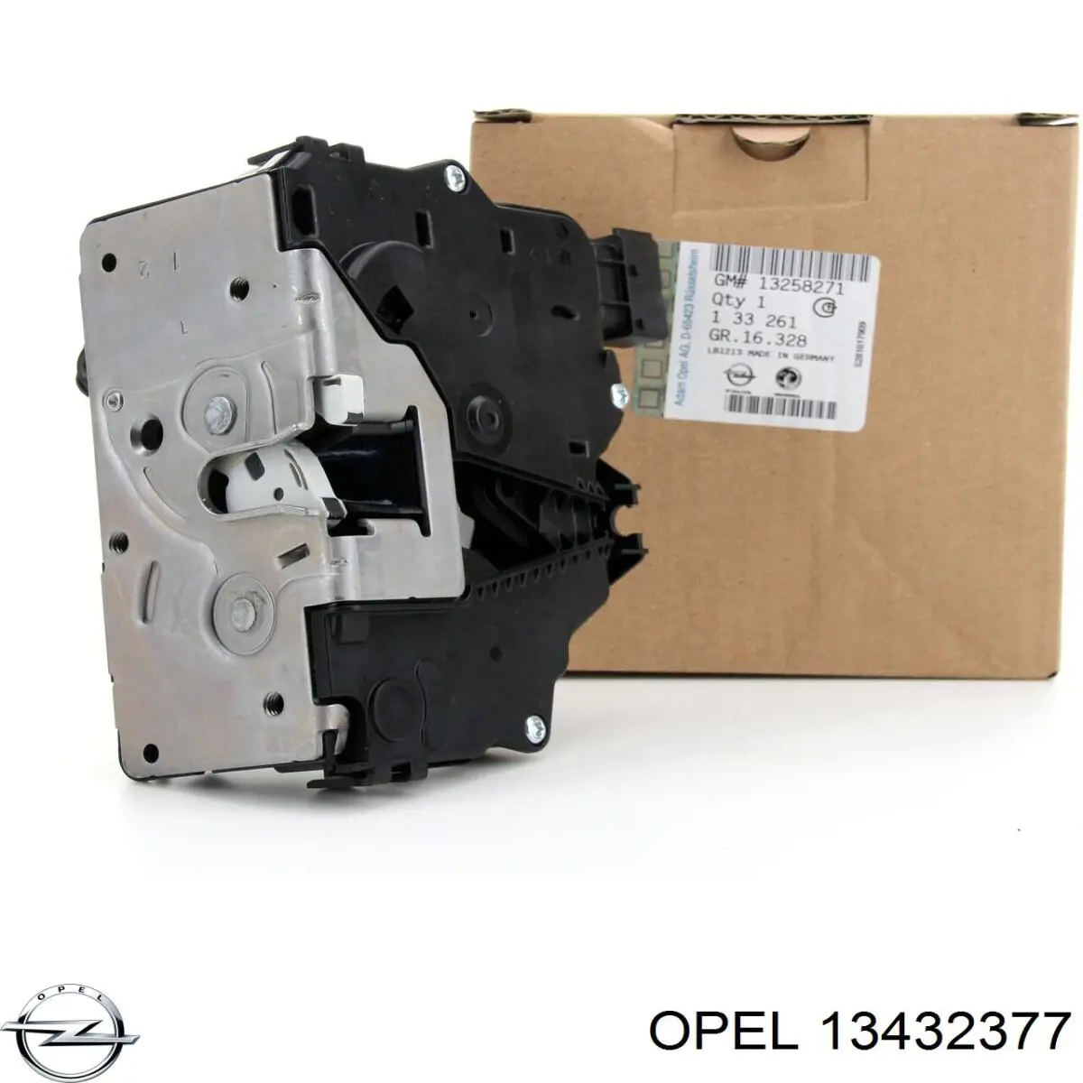 Zamek drzwi tylnych prawych Opel 13432377 cena, od 90,24 USD
