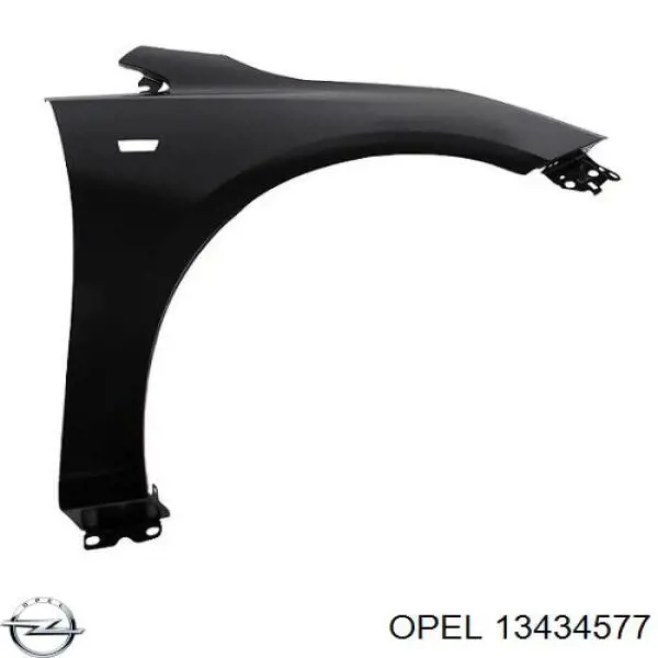 13434577 Opel Błotnik przedni prawy