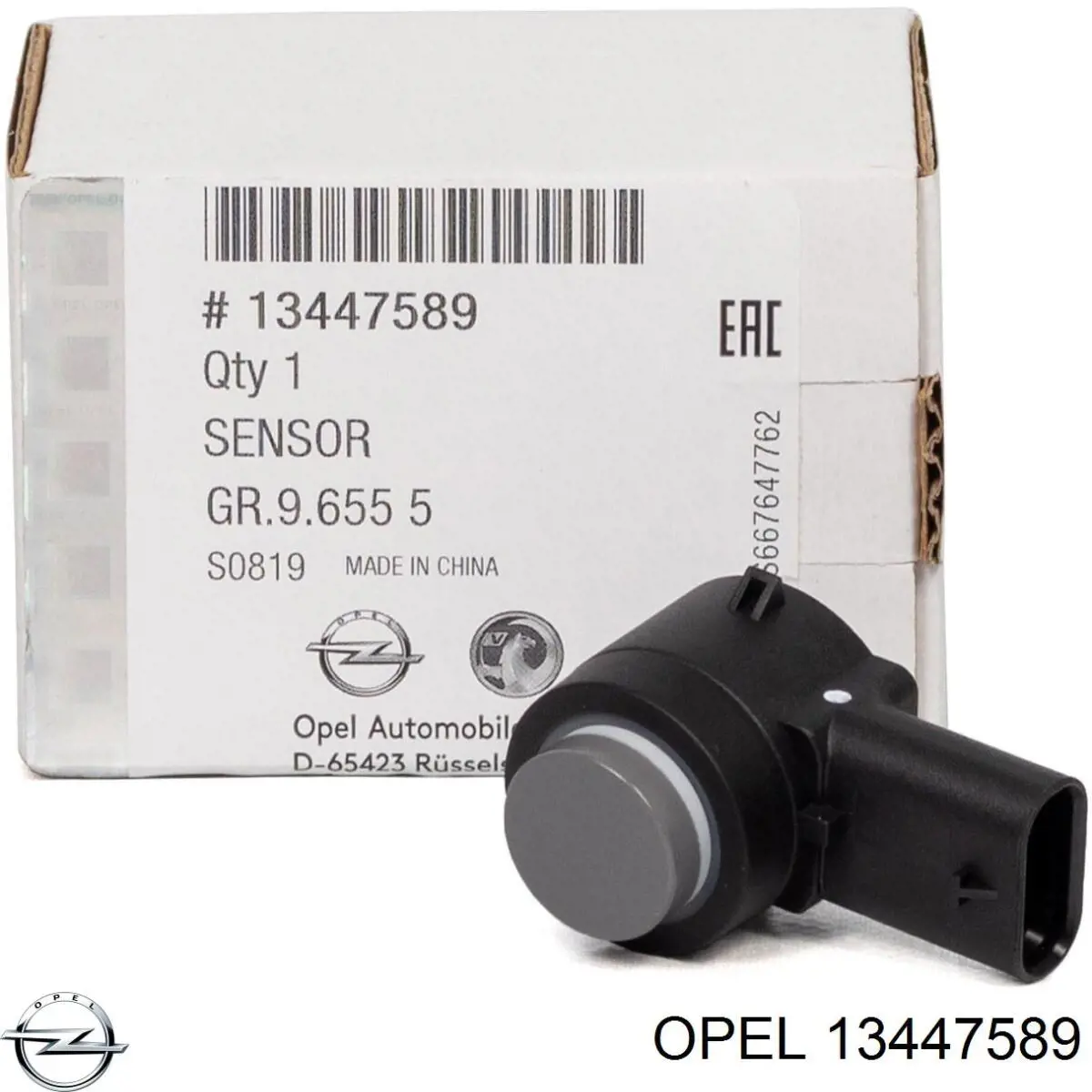13447589 Opel Czujnik parkowania przedni