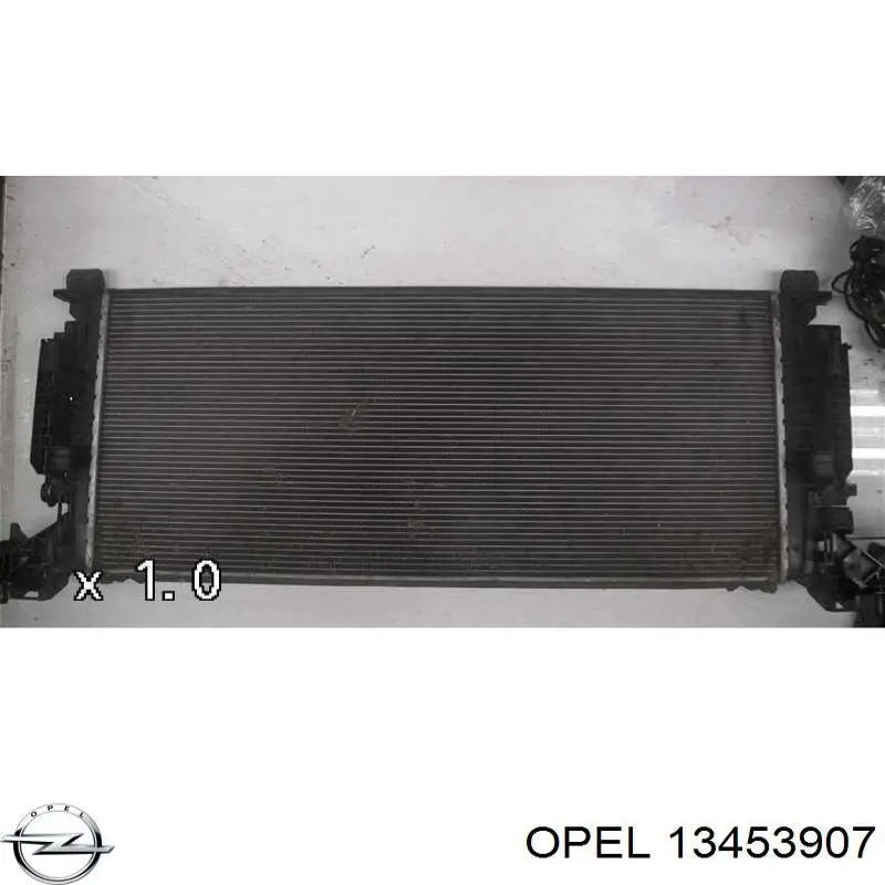 13453907 Opel Chłodnica silnika