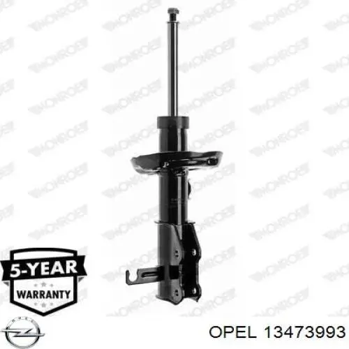 Do koszyka 13473993 Opel Amortyzator przedni lewy