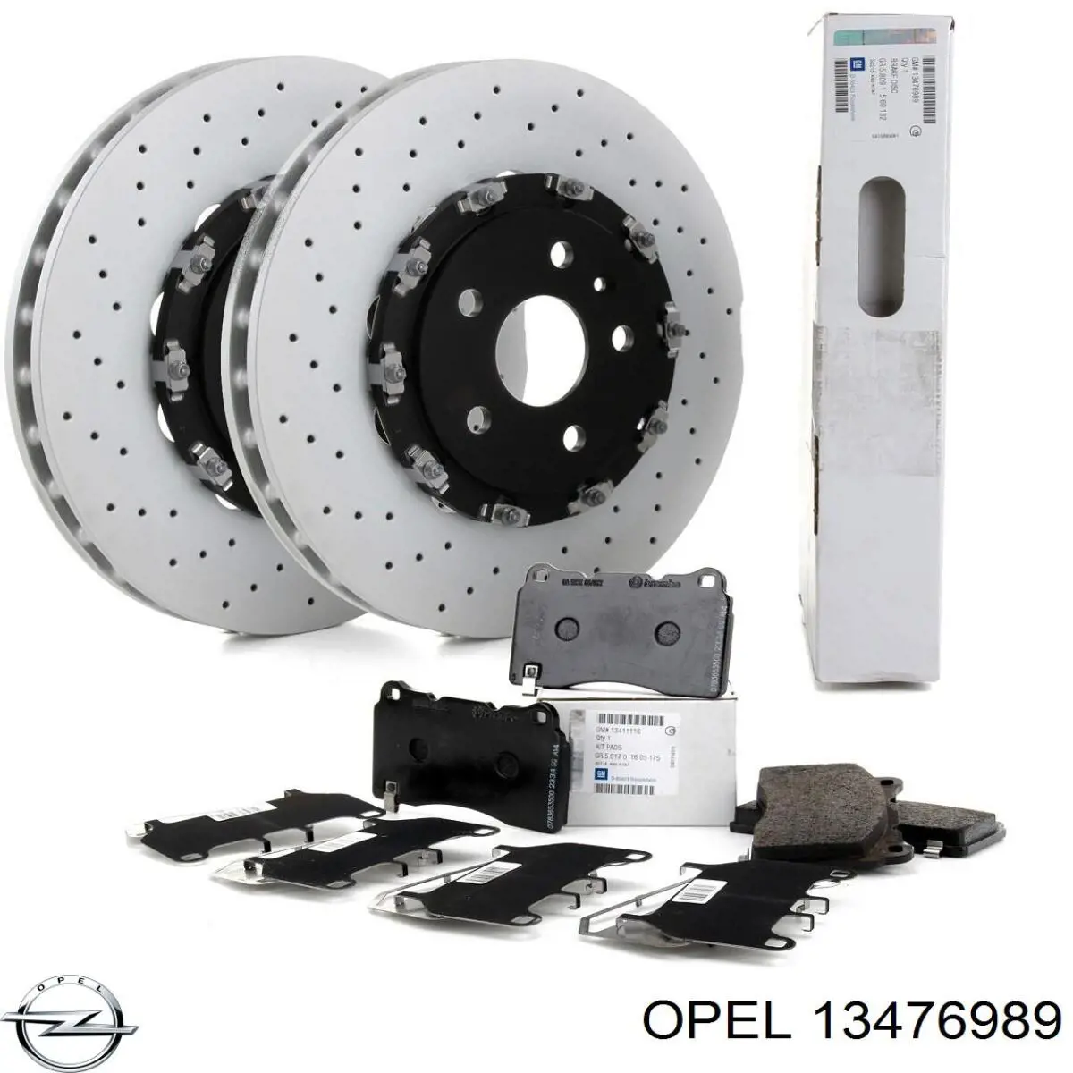 13476989 Opel Tarcza hamulcowa przednia