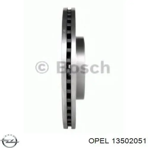 Tarcza hamulcowa przednia Opel 13502051 cena, od 90,62 USD
