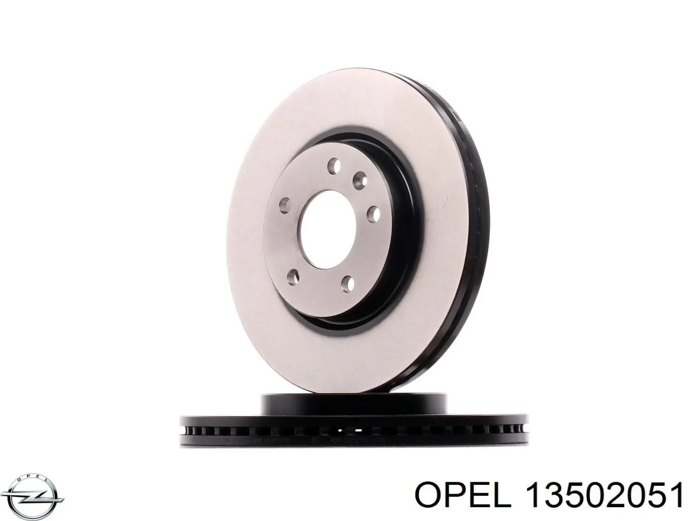 Do koszyka 13502051 Opel Tarcza hamulcowa przednia