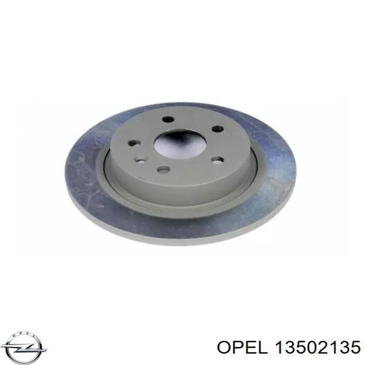 Tarcza hamulcowa tylna Opel 13502135 cena, od 46,44 USD