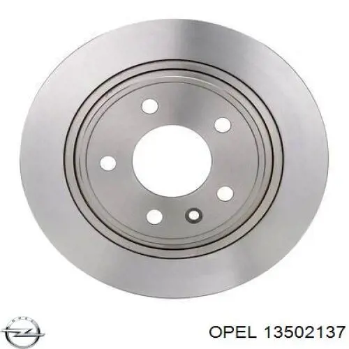 Tarcza hamulcowa tylna Opel 13502137 cena, od 47,45 USD