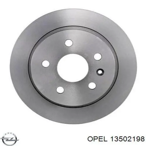 Tarcza hamulcowa tylna Opel 13502198 cena, od 47,67 USD