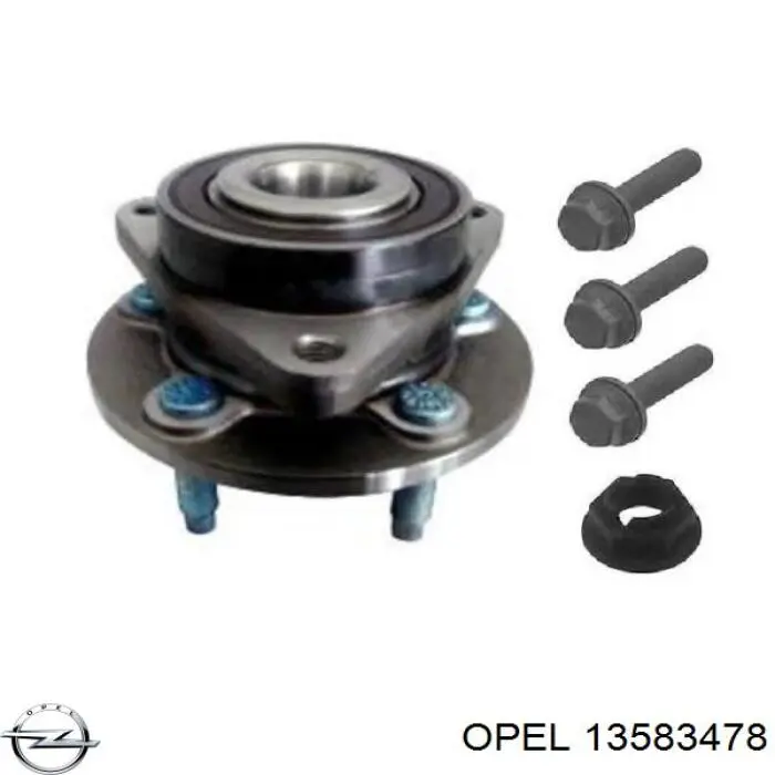 Piasta przednia Opel 13583478 cena, od 124,50 USD